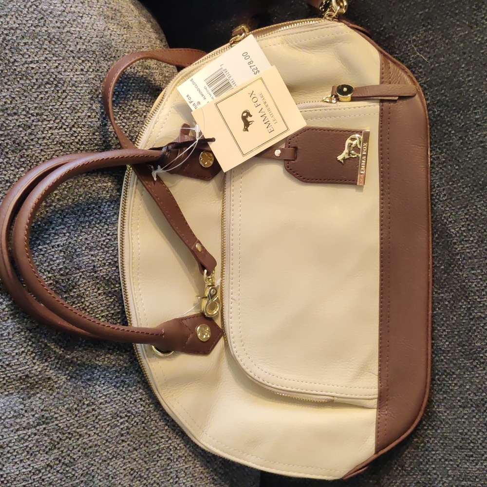 Nwt Emma Fox large  dome satchel